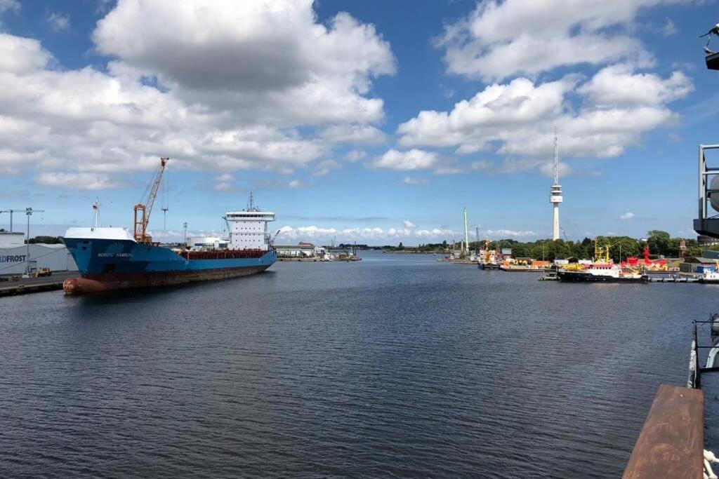 Wilhelms Havenkoje - Gemuetliches Innenstadtappartment Wilhelmshaven Eksteriør billede